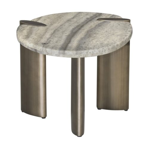 Bouts de canapé Richmond Interiors Table d'appoint Arcadia gris Richmond Interiors