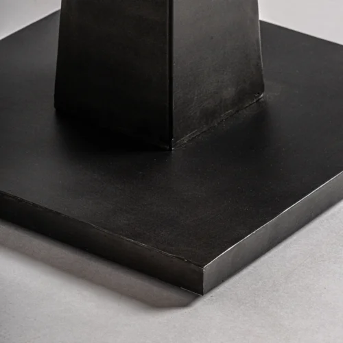 Table de bar Bugle manguier noir et fer naturel Vical Home — vue 4