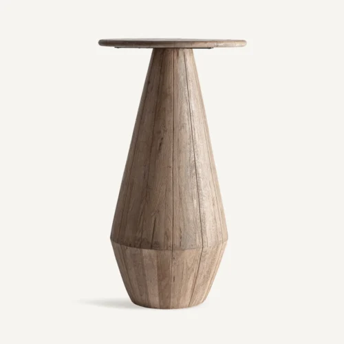 Table de bar Jacquard manguier brun clair Vical Home
