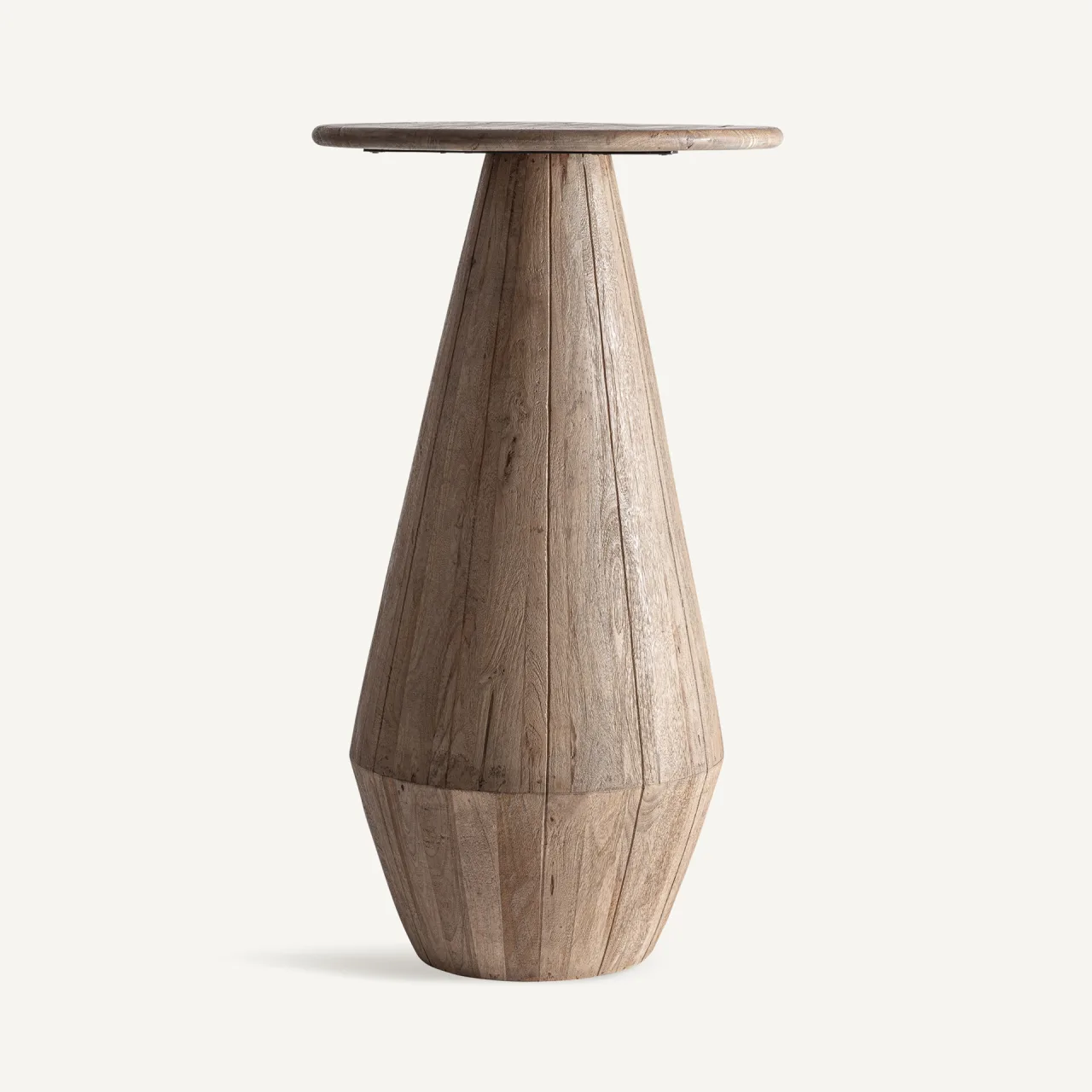Table de bar Jacquard manguier brun clair Vical Home