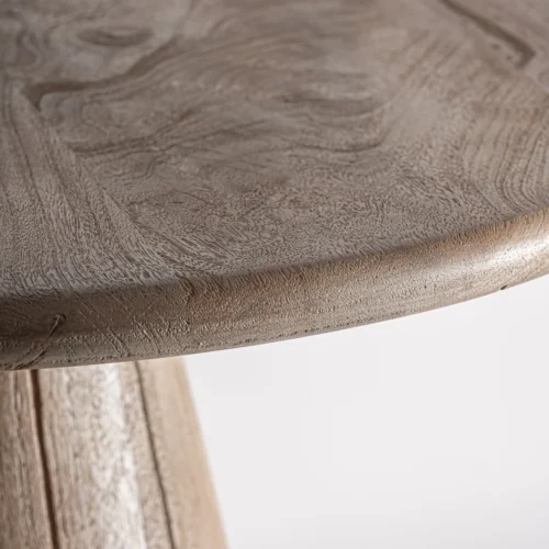 Table de bar Jacquard manguier brun clair Vical Home — vue 2