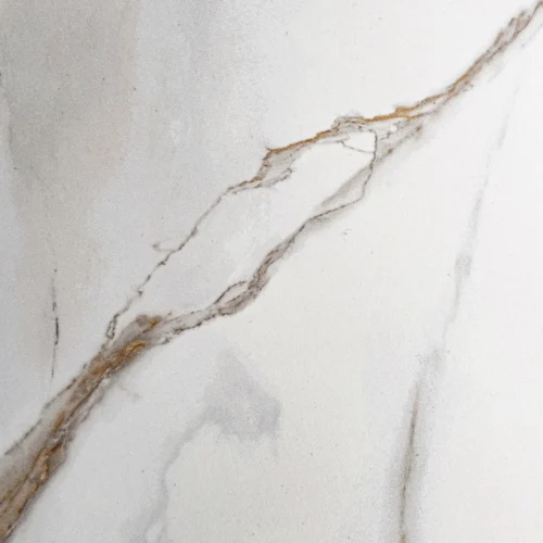 Table de bar Naustdal doré et blanc Vical Home — vue 5