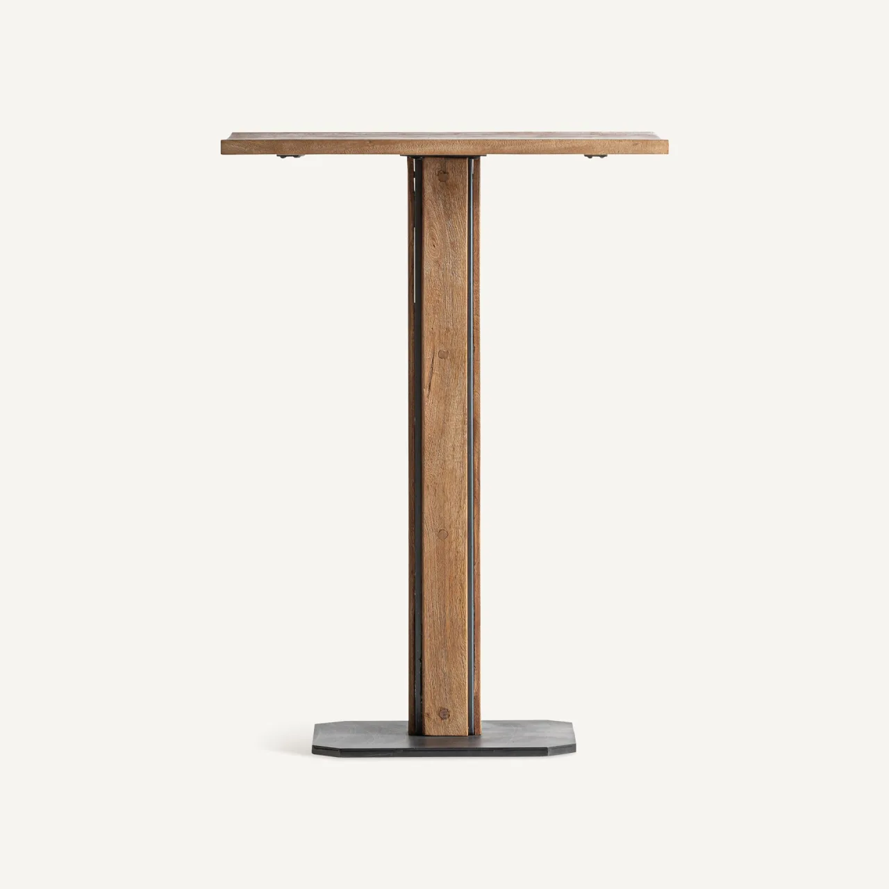 Table de bar Rho manguier et fer noir Vical Home