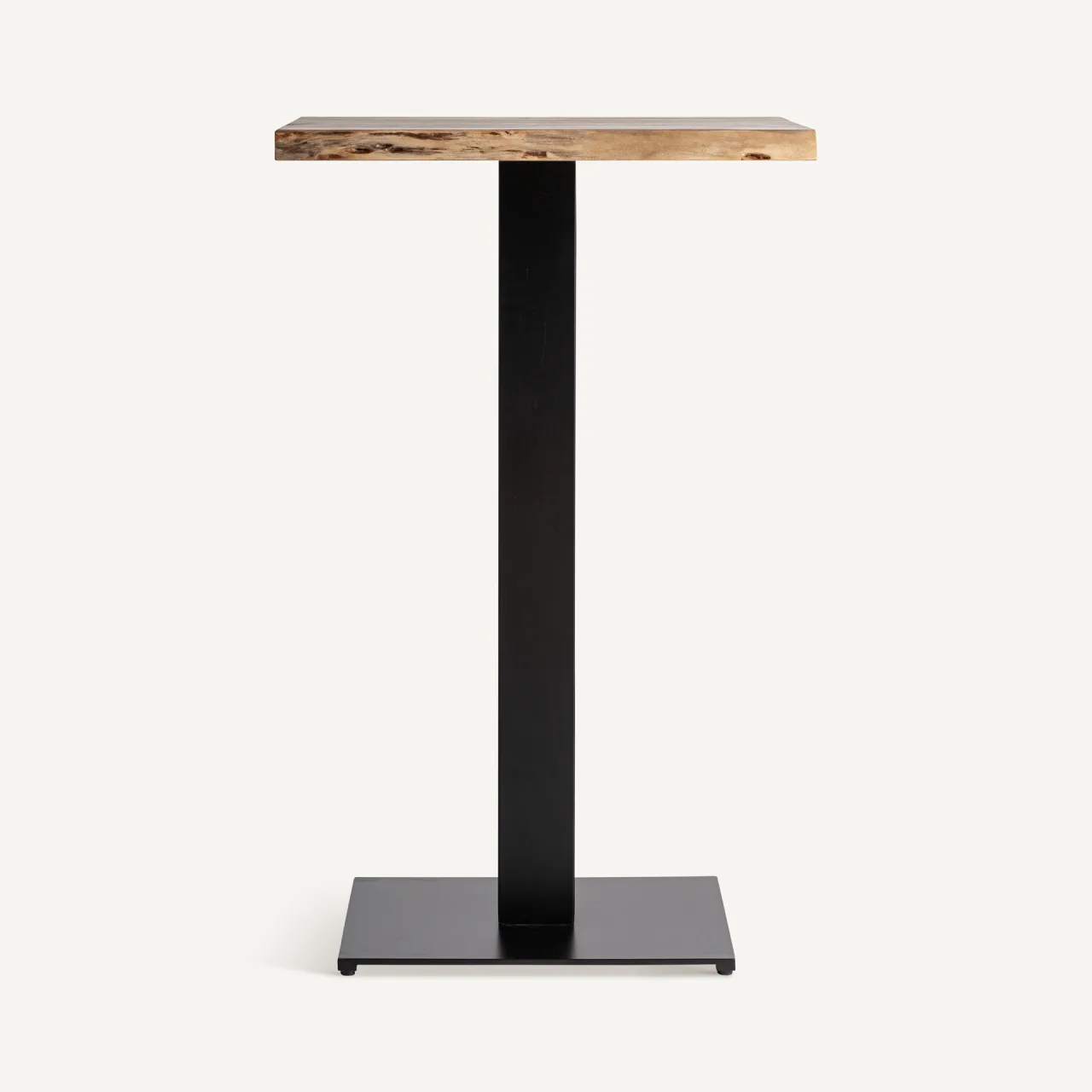 Table de bar Stow manguier et fer noir Vical Home