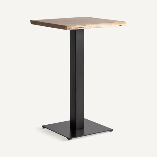 Table de bar Stow manguier et fer noir Vical Home — vue 2