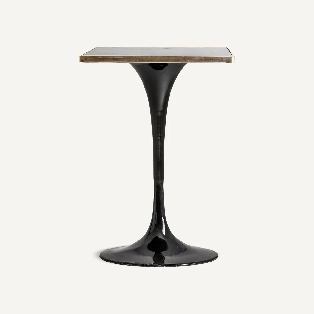 Table de bar Than acier noir 70 x 70 Vical Home