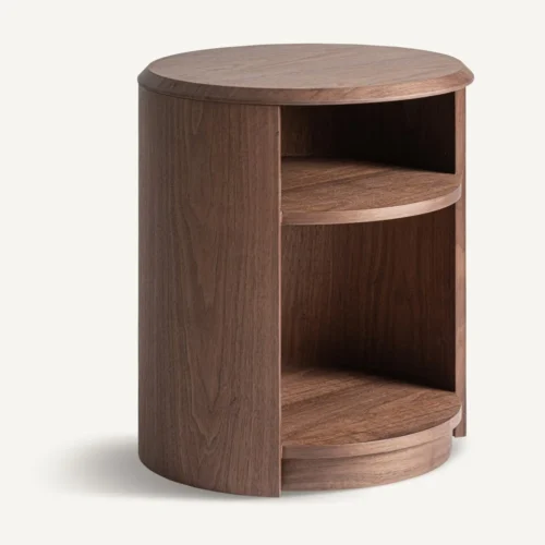 Table de chevet Allevard noyer Vical Home — vue 2