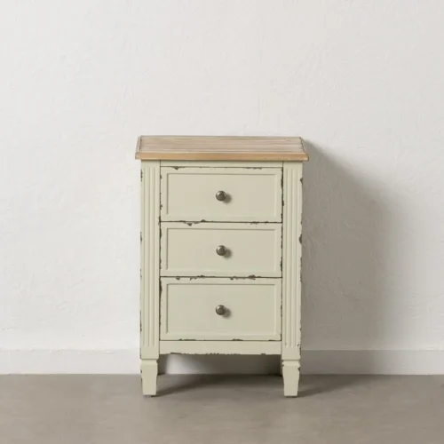 Table de chevet beige Ixia 45 cm
