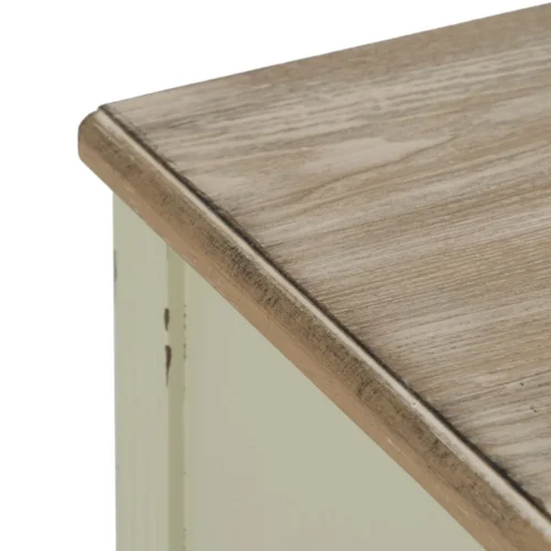 Table de chevet beige Ixia 45 cm — vue 5