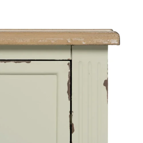 Table de chevet beige Ixia 45 cm — vue 6