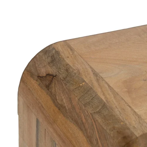 Table de chevet bois de manguier naturel Ixia 45 cm — vue 4