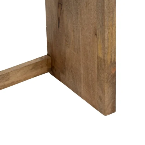 Table de chevet bois de manguier naturel Ixia 45 cm — vue 8