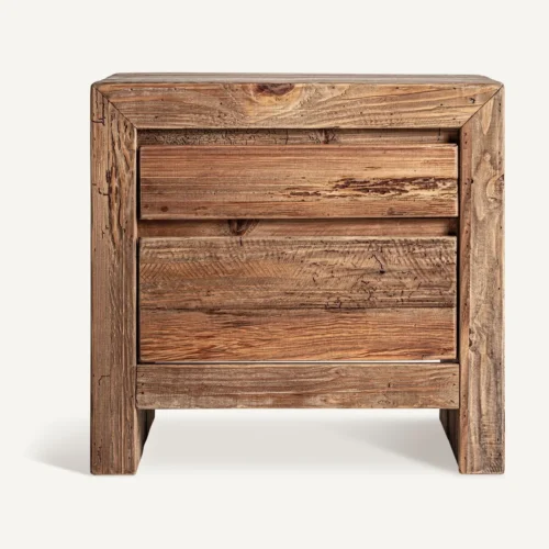 Table de chevet Breive pin recyclé vieilli Vical Home
