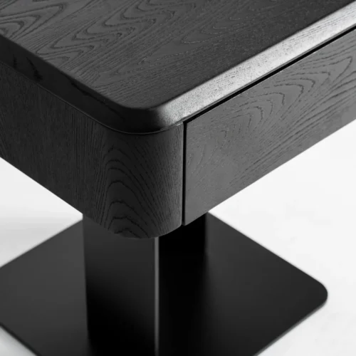 Table de chevet Caiza orme noir Vical Home — vue 4