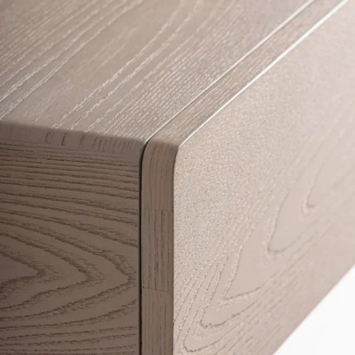 Table de chevet Crolles sable et noir Vical Home — vue 3