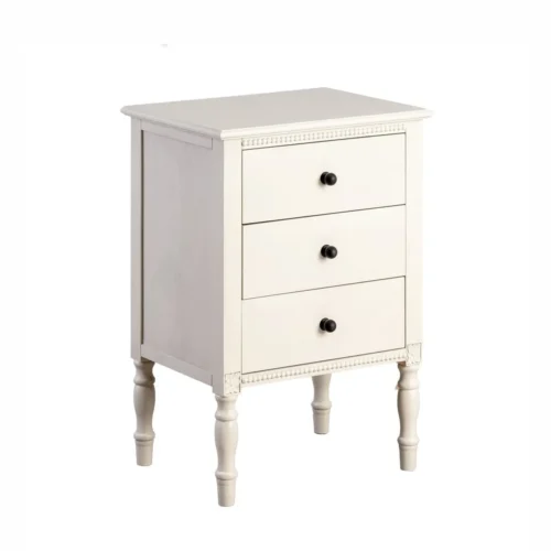 Table de chevet gris clair 43 cm Ixia