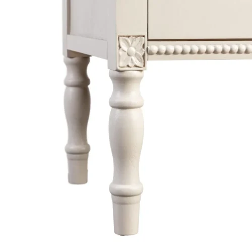 Table de chevet gris clair 43 cm Ixia — vue 4