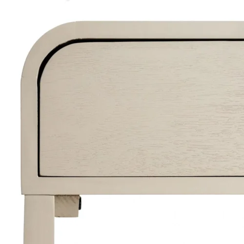Table de chevet gris clair Ixia 48 cm — vue 4
