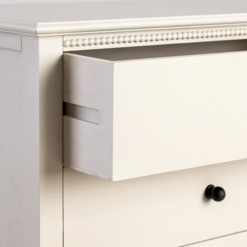 Table de chevet gris clair large Ixia 61 cm — vue 2