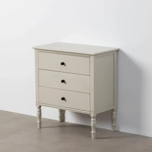 Table de chevet gris clair large Ixia 61 cm — vue 7
