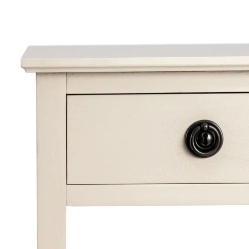 Table de chevet gris clair niche Ixia 40 cm — vue 3