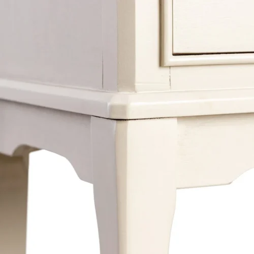 Table de chevet gris clair pieds hauts Ixia 40 cm — vue 3