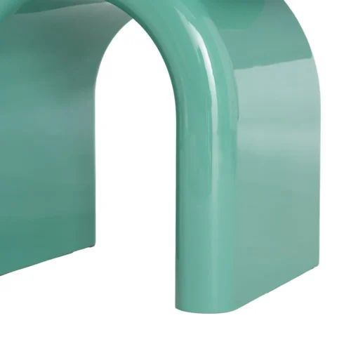 Table de chevet laquée vert Ixia 50 cm — vue 6