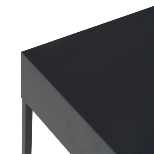 Table de chevet métal noir Ixia 43 cm — vue 4