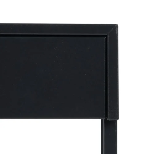 Table de chevet métal noir Ixia 43 cm — vue 5