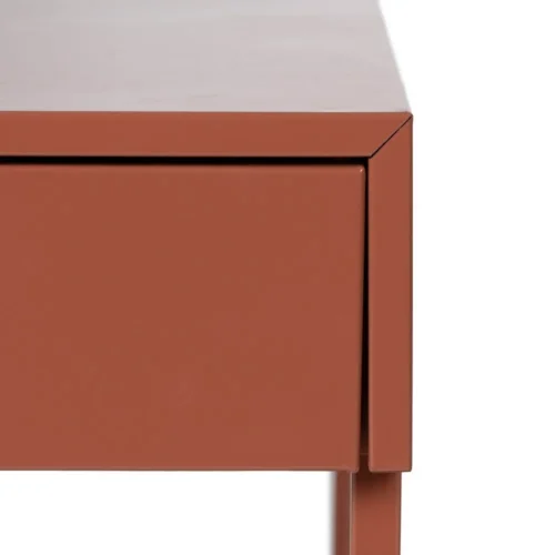 Table de chevet métal terre cuite Ixia 43 cm — vue 7