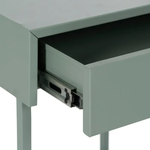 Table de chevet métal vert Ixia 43 cm — vue 5