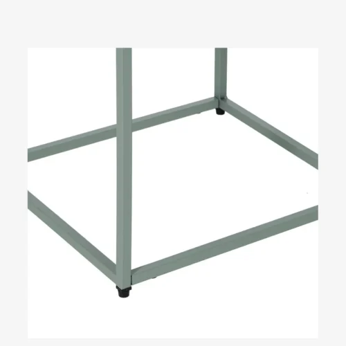 Table de chevet métal vert Ixia 43 cm — vue 8