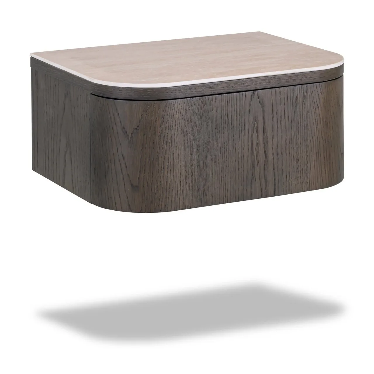 Table de chevet Nando marron murale Richmond Interiors