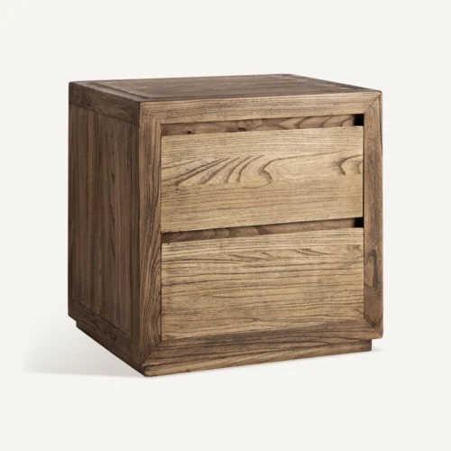Table de chevet Norvik orme marron Vical Home — vue 2