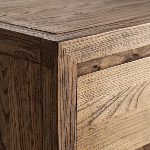 Table de chevet Norvik orme marron Vical Home — vue 4