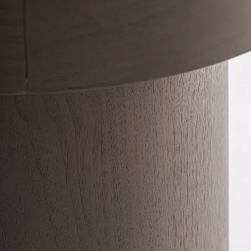 Table de chevet Stuetta wengé et marbre Vical Home — vue 4