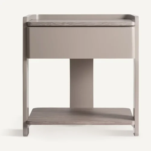Table de chevet Theys taupe Vical Home