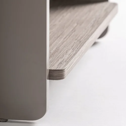 Table de chevet Theys taupe Vical Home — vue 4