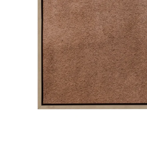 Tableau abstrait en relief sable rosé Ixia 100 × 140 cm — vue 4