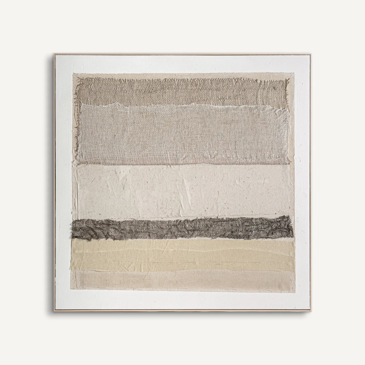 Tableau Bavois blanc cassé et pin clair Vical Home