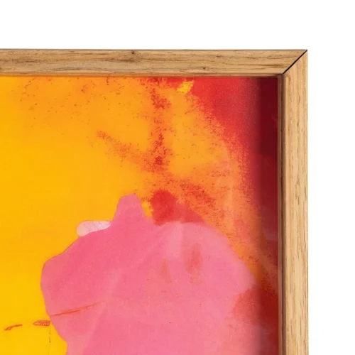Tableau buste antique couleurs vives impression sur verre Ixia 123 × 83 cm — vue 4