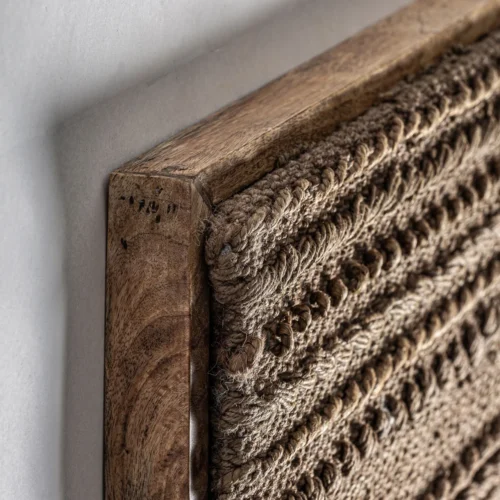 Tableau Caliu jute marron Vical Home — vue 3