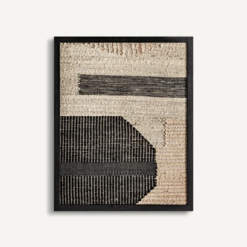 Tableau Celso beige et noir Vical Home