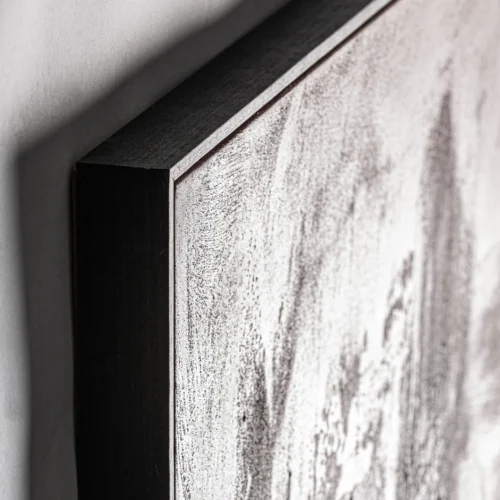 Tableau Eric toile marron et pin noir Vical Home — vue 4