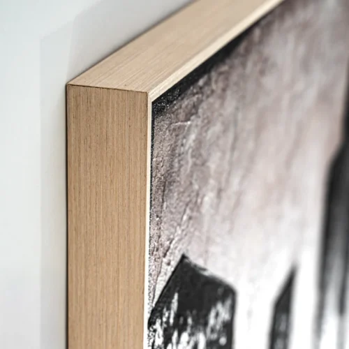 Tableau Kurt tons neutres et pin marron Vical Home — vue 4