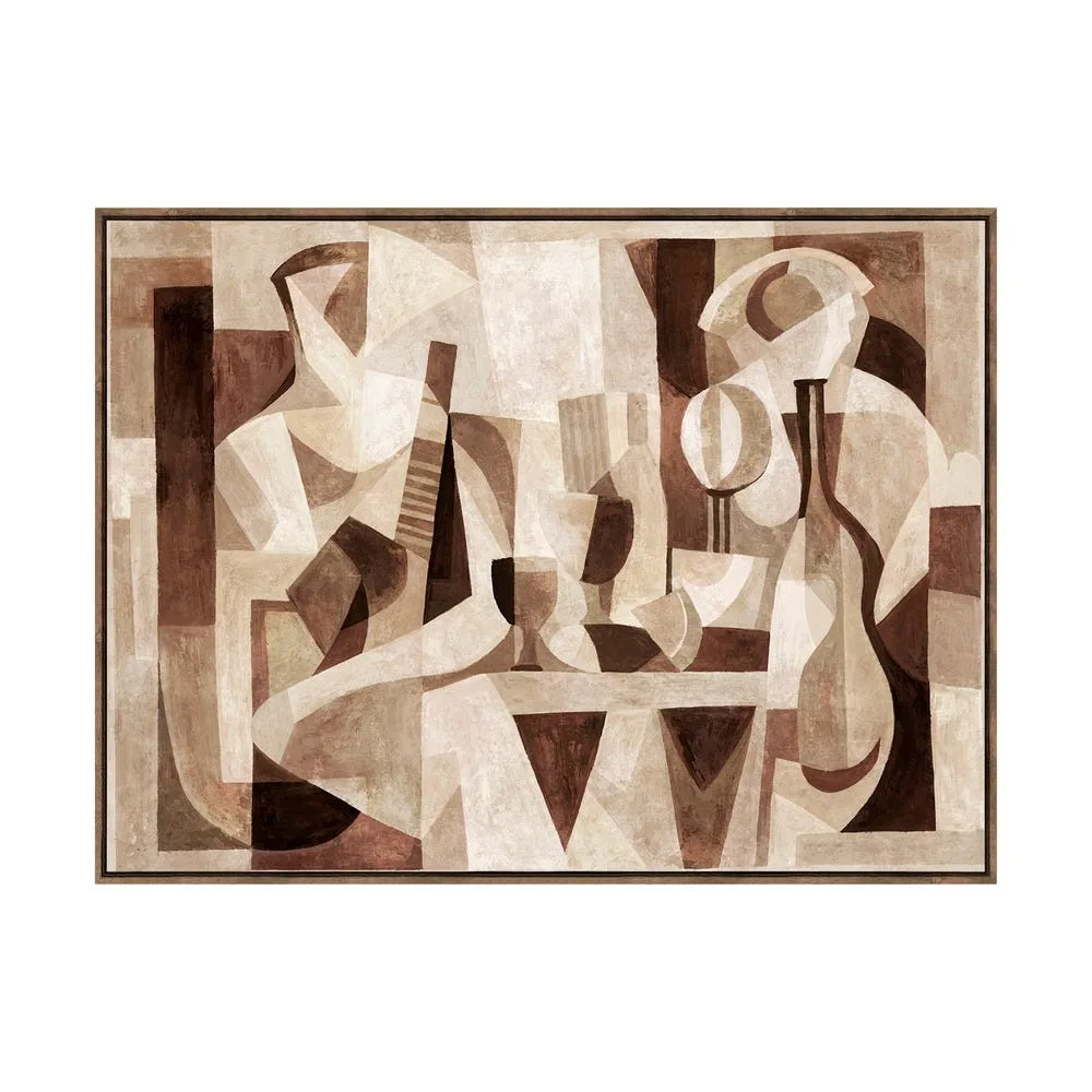 Tableau nature morte abstraite impression sur toile Ixia 120 × 90 cm