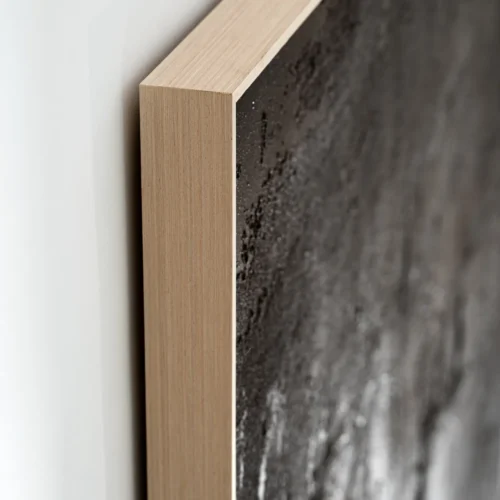 Tableau Nel marron 150 x 150 Vical Home — vue 4
