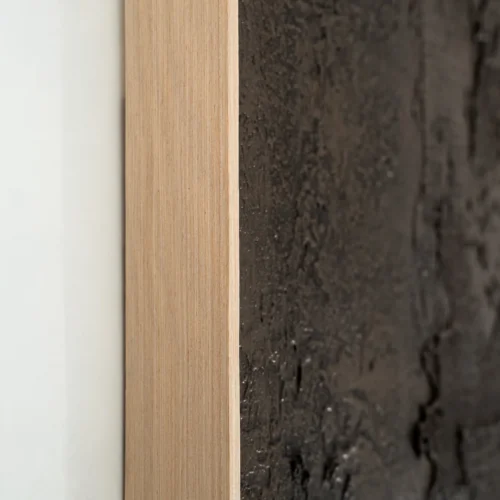 Tableau Nel marron 150 x 150 Vical Home — vue 5