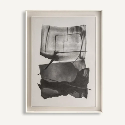 Tableau Ohren gris et blanc Vical Home