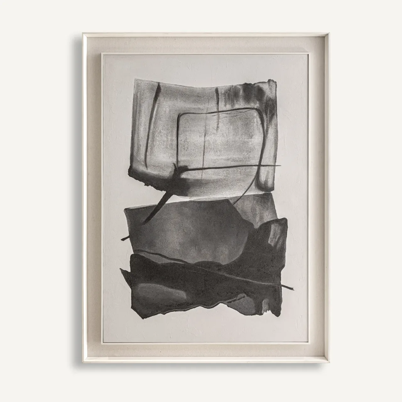 Tableau Ohren gris et blanc Vical Home